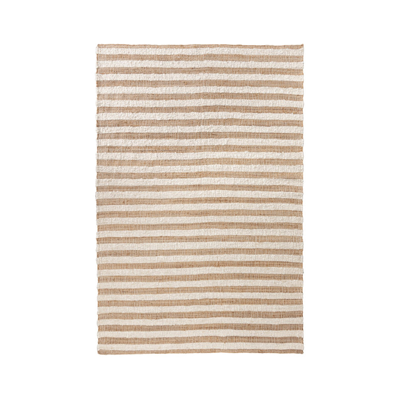 Rhode Handwoven Wool Blend Area Rug, Rectangle 5' x 8'