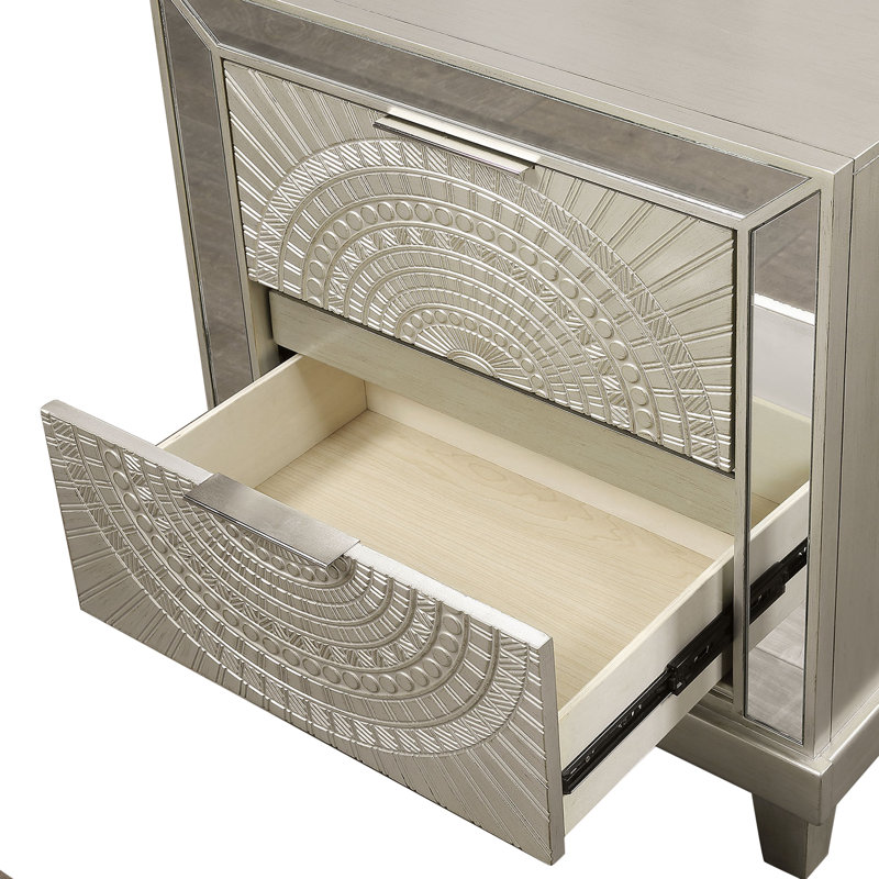 Table de chevet avec USB