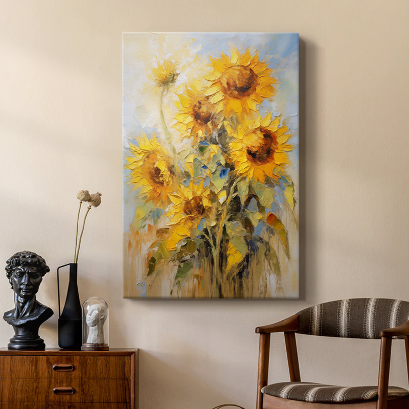 FLORAL Series CDLV III - Gallery Cavas sur mesure, H 12 po x l 8 po