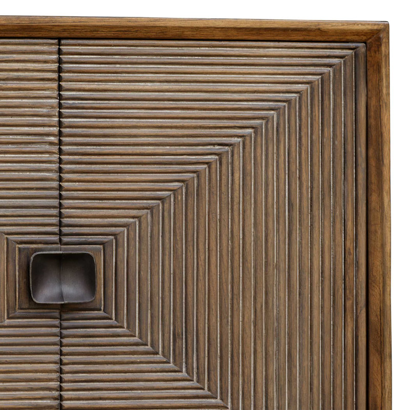 Uttermost Bottom Line 2 Door Wood Cabinet