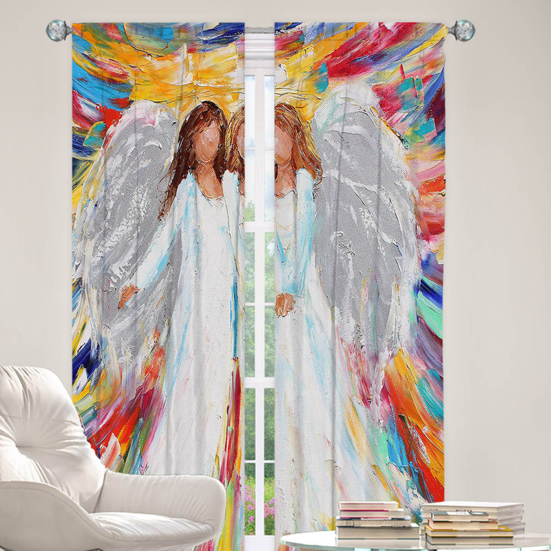 Room Darkening Curtain Pair, 20" W x 52" L