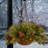 20 in. Colonial Hanging Basket with LED Lights