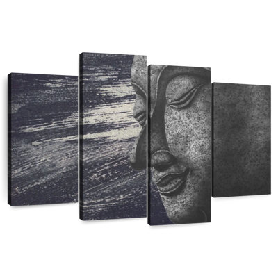 Adella Abstract Buddha Face