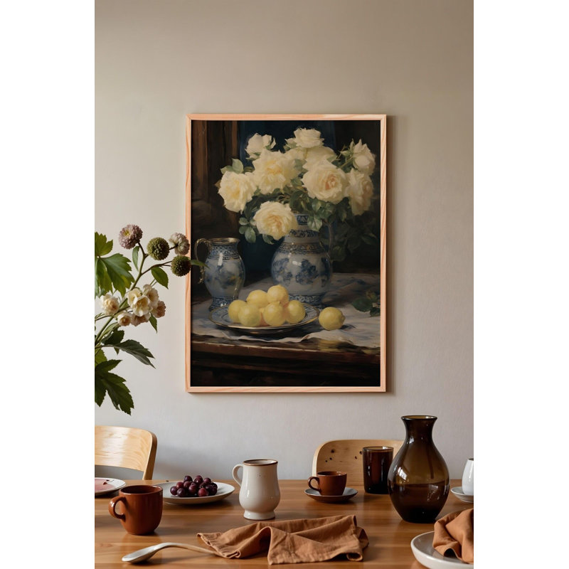 Peinture décorative encadrée