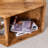 Hexagonal MDF Coffee Table, Characteristic Wood Grain Pattern Stickers, Multi-Hole Design To Give More Storage Space, Simple And Convenient Design Makes It Suitable For All Kinds Of Style Scenes.-745798673