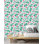 Rouleau de papier peint à motif de feuilles tropicales Bartell
