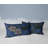 Mangnolia Flower and Leaf  Rectangular Throw Pillow-106879291