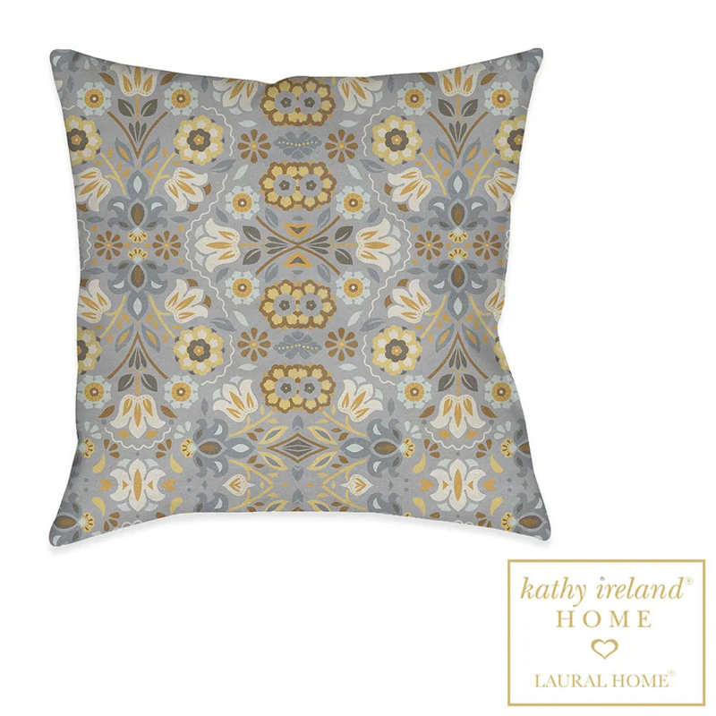 Coussin intérieur / extérieur Indochine, gris