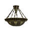 Fleur-de-lis Semi Flush Mount