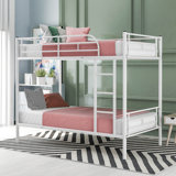 Twin-Over-Twin Metal Bunk Bed