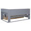 Lit de jour simple en bois avec abat-jour gris, 2 compartiments de tiroir et look de chargement, tiroirs, tablette de rangement-1619426764-1619426803