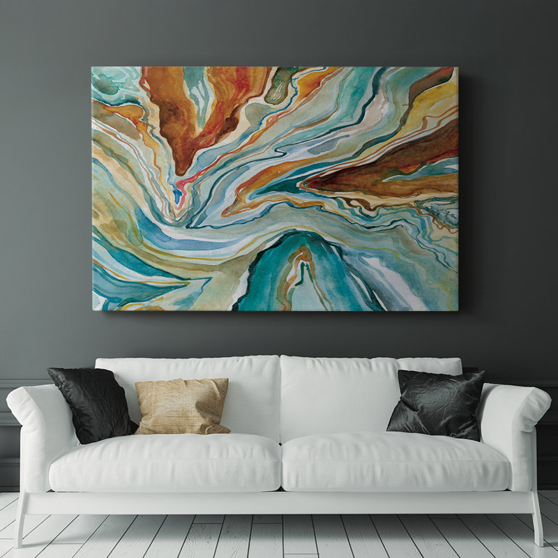 Géo Formation II - Cavas enveloppés de galerie, H 8 po x l 12 po
