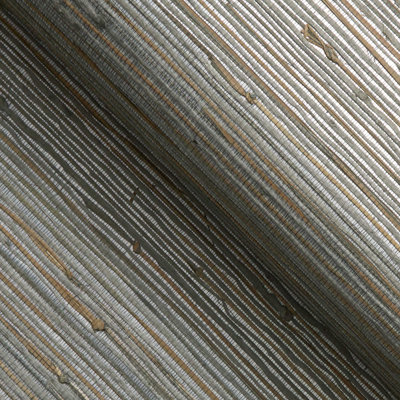Loose Weave Knotted Jute and Boodle Authentic Grasscloth Wallpaper