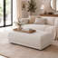 Repose-pieds Blanaid Chic Boucle