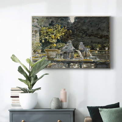 Vintage Landscape-DCCLIV, reproduction d'art sur toile