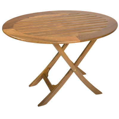 Dolman Oval Teak Outdoor Folding Dining Table