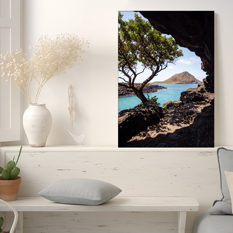 Art mural encadré par un arbre, 18"H x 12"W