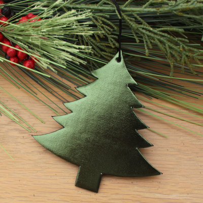 Ornement en forme d’arbre de noël x mas