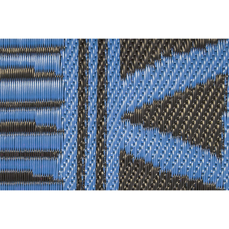 Chill Extra Large Picnic Blanket, 1cm H x 200cm W x 270cm D, Blue/Grey