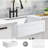 33'' L Single Bowl Ceramic Kitchen Sink