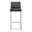 Upholstered Counter Stool with Metal Frame-2082654160-2082654161