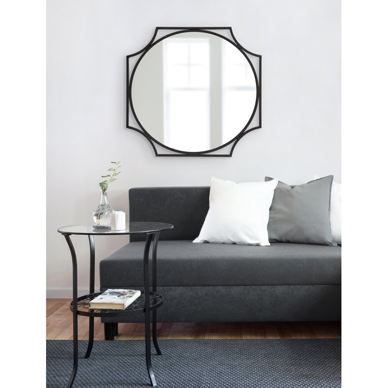 Hudanich Metal Flat Mirror, 28" X 28"