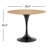Flow Round with Steel Base Dining Table-804779794