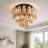 Crystal Multi-Tiers Ceiling Light-338835613
