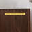 Modern Black Walnut Solid Wood Accent Cabinet