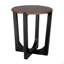 Table d'appoint en bois d'acacia massif