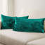 Housse de coussin lombaire en velours froissé-849992192