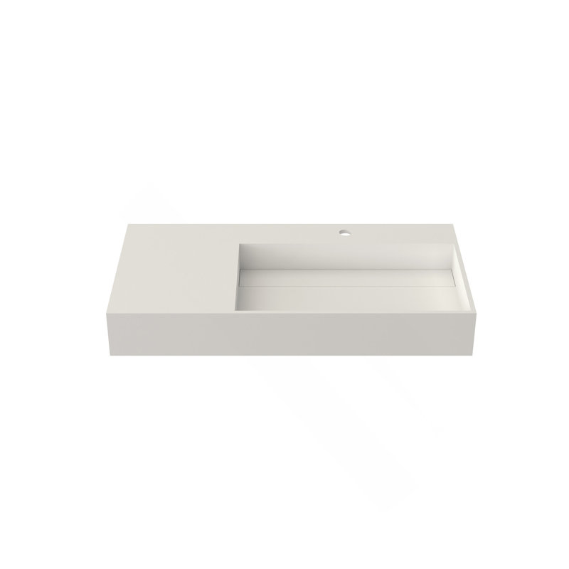 Stone Resin Solid Surface Bathroom Vanity Basin Sink