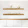 Emerald Lee 2 Piece Oak Floating Shelf