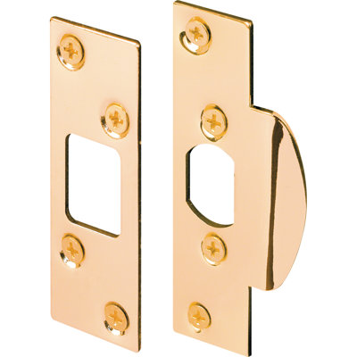 Brass-Plated Strike, Reinforcing Kit (1 Kit)