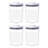 4 Container Food Storage Set