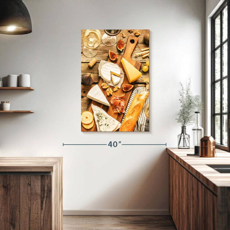 Yarlin Wine And Cheese Snacks, 39" H x 26" W
