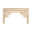 Console en bois massif de 57 po