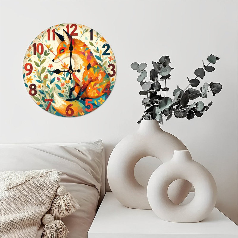 Horloge murale Fox
