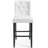 Baronet Bar Stool Faux Leather