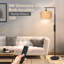 64” Floor Lamp With Remote Control, Dimmable Bulb Included-665663676