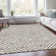 Washable Geometric Indoor / Outdoor Rug