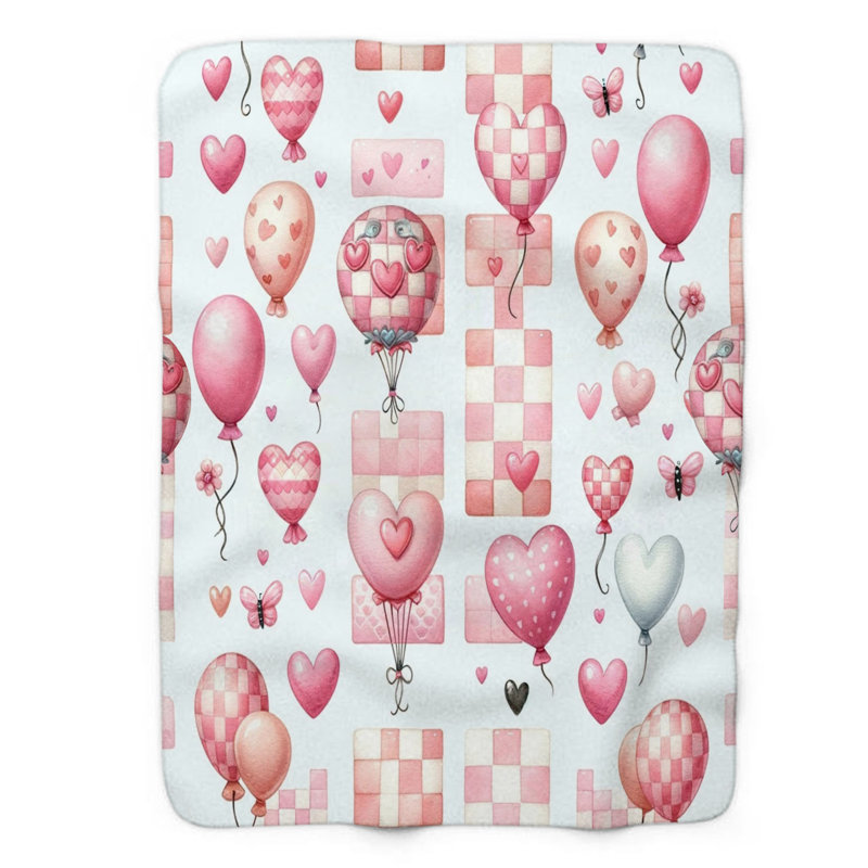 Teddy rose - couverture de qualité supérieure 1 pièce, L 50 po x L 60 po