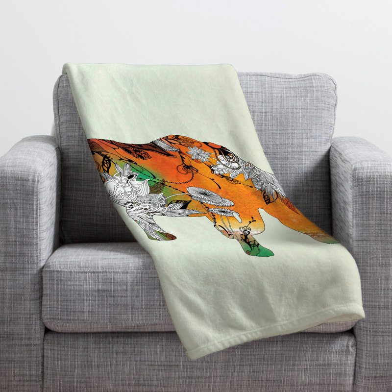Iveta Abolina Throw Blanket, Medium