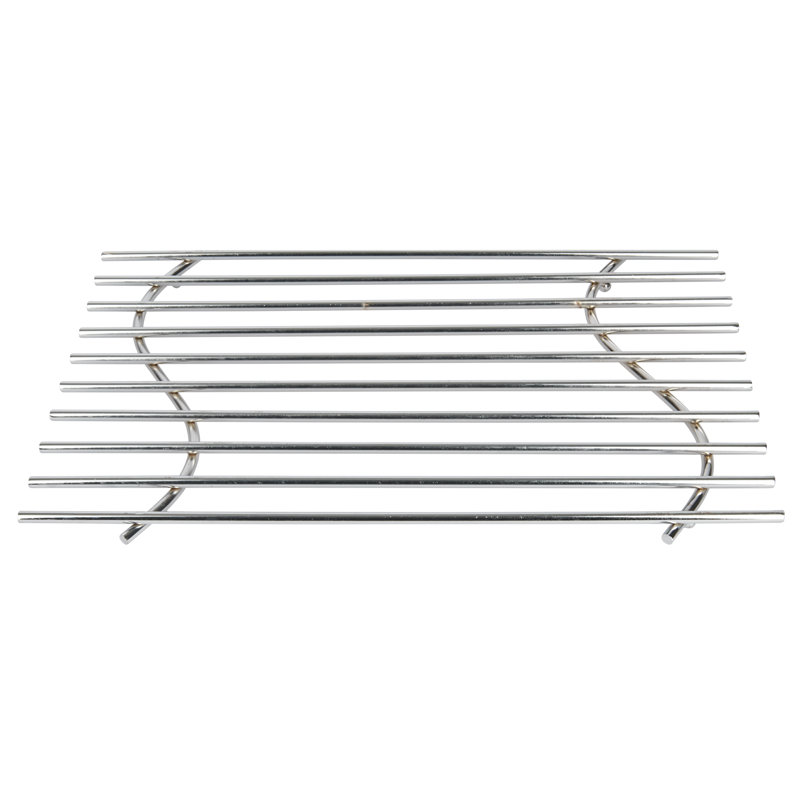 KitchenCraft 45cm x 30cm Chrome Plated Trivet, Deluxe Heavy Duty, 45 cm x 30 cm