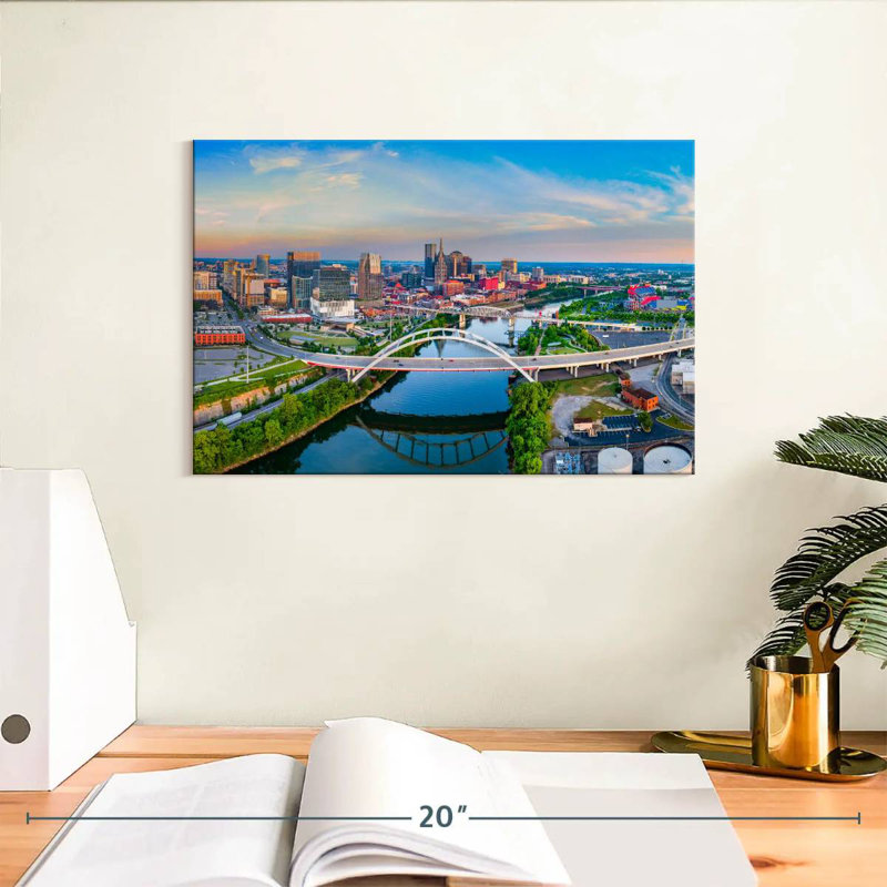 Nicci Nashville Skyline, 8" H x 12" W