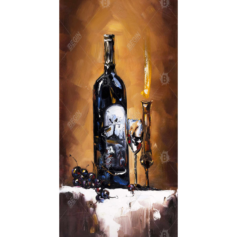 Candlelit wine - 15.75"x31.50" Desk mat