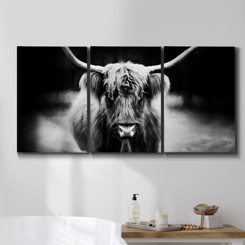 «From Above I», reproduction sur toile 3 pièces, H 36 po x l 72 po x P 2 po