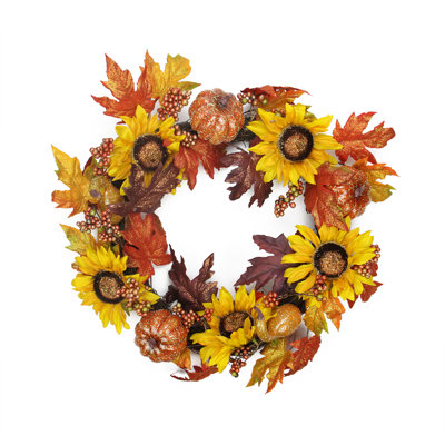 Couronne de 22 po pour récolte de tournesol et citrouille