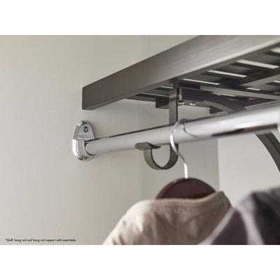 Premium Wood Shelving Pole Cup Kit
