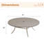 Table de salle à manger 63 "-1972873477